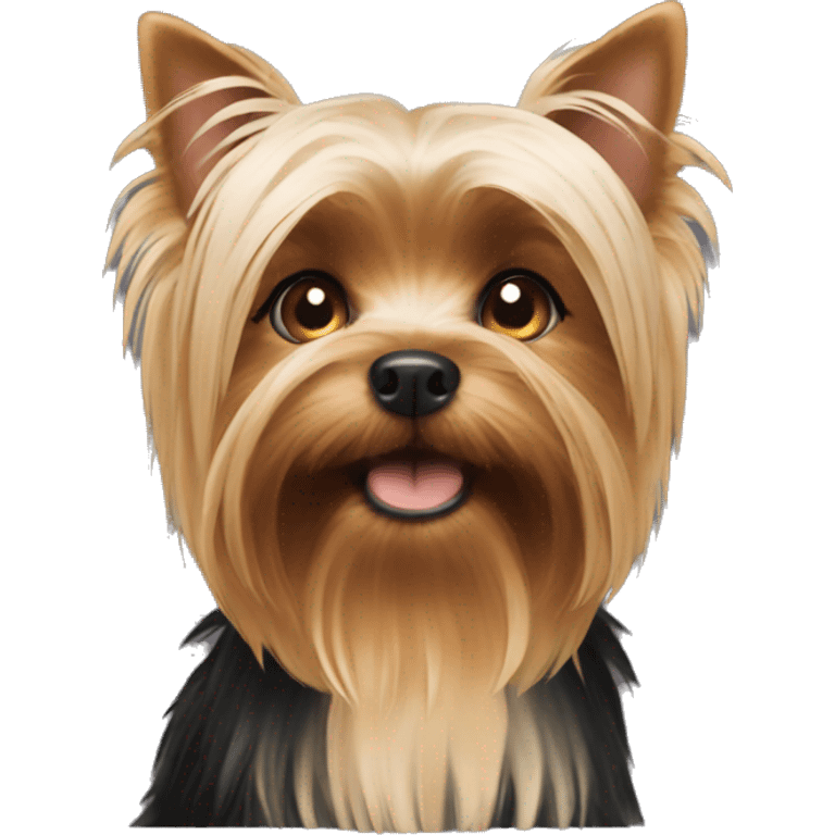 please make a Yorkshire terrier emoji emoji