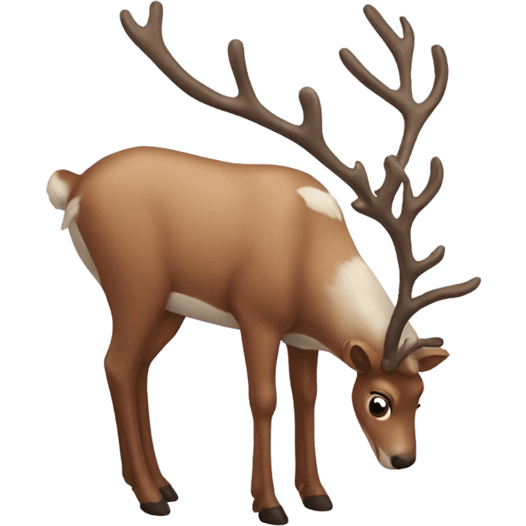 reindeer emoji