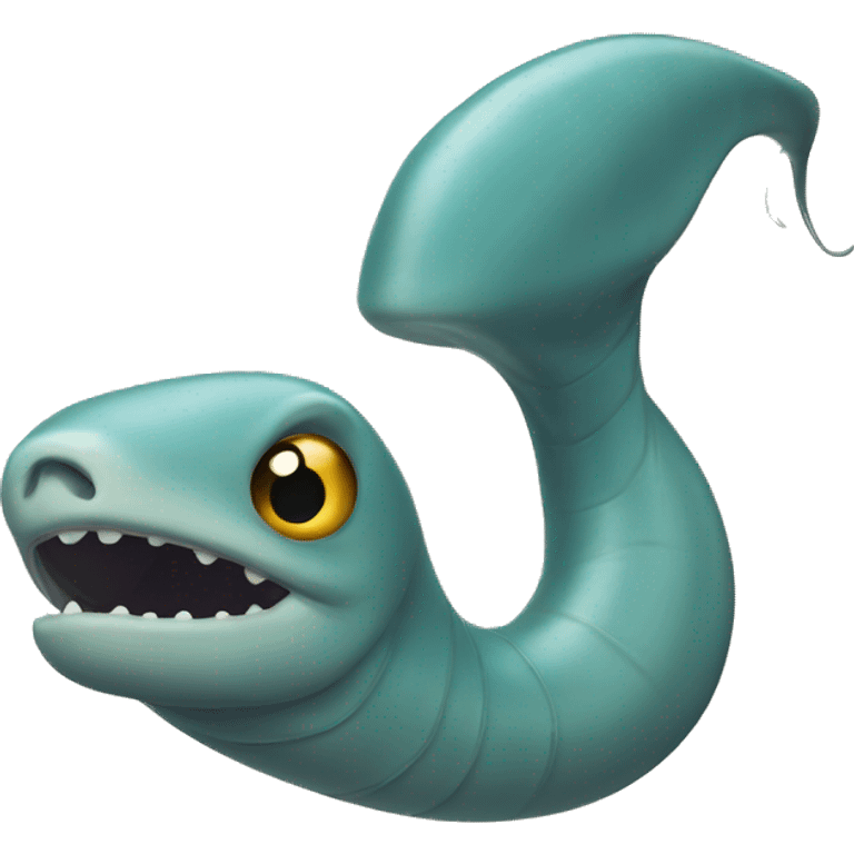 Eel with long nose emoji