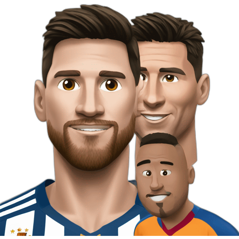 Messi-Ronaldo emoji