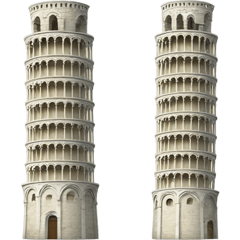 Pisa tower emoji