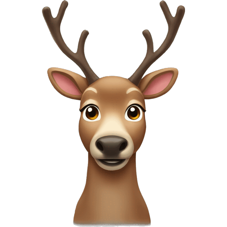 Reindeer emoji