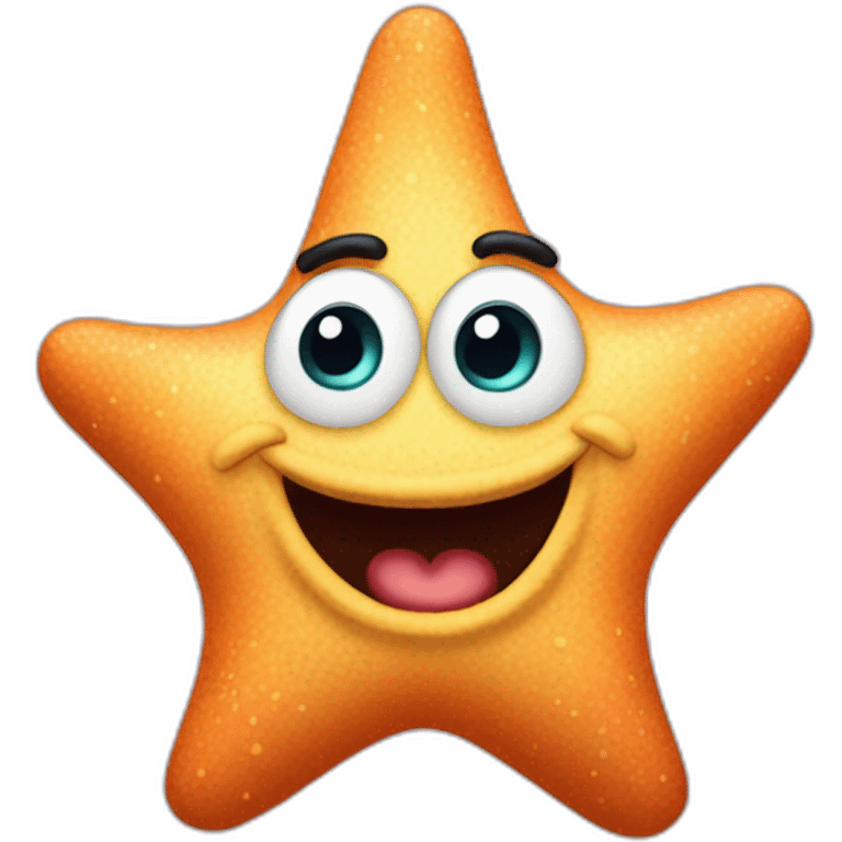 Patrick The star of sea emoji