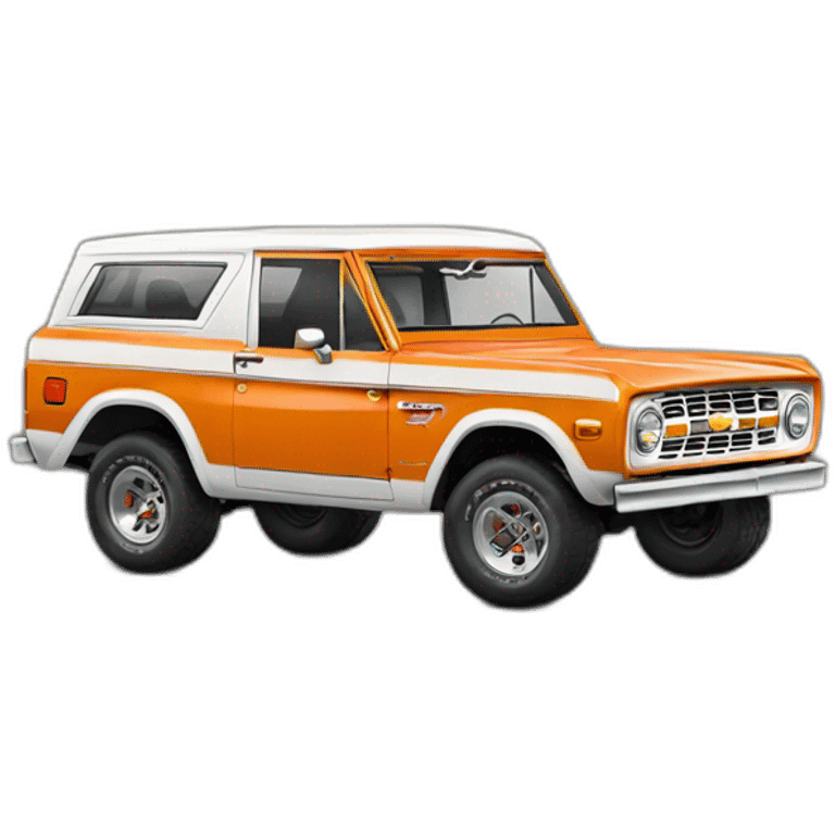 Bronco car emoji