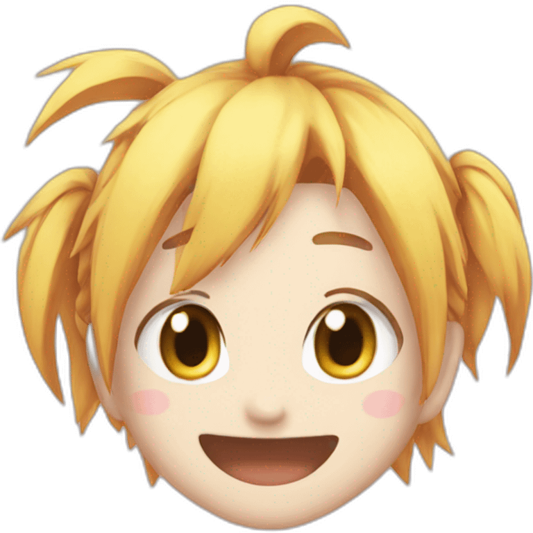 Natsu sur Lucy emoji