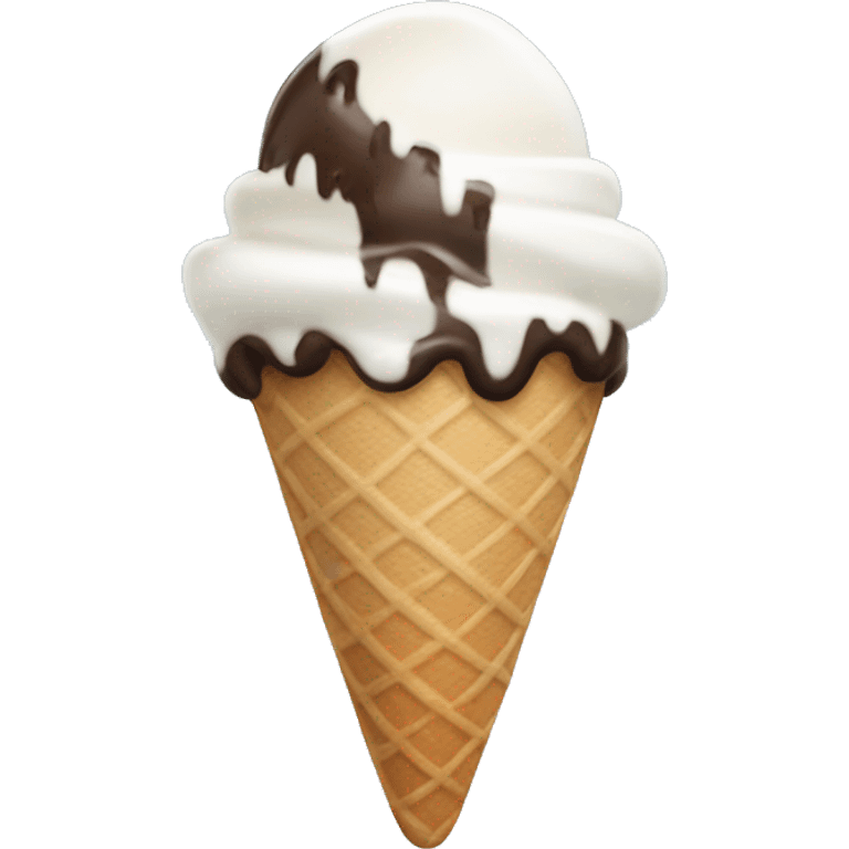 Ice scream scoop emoji