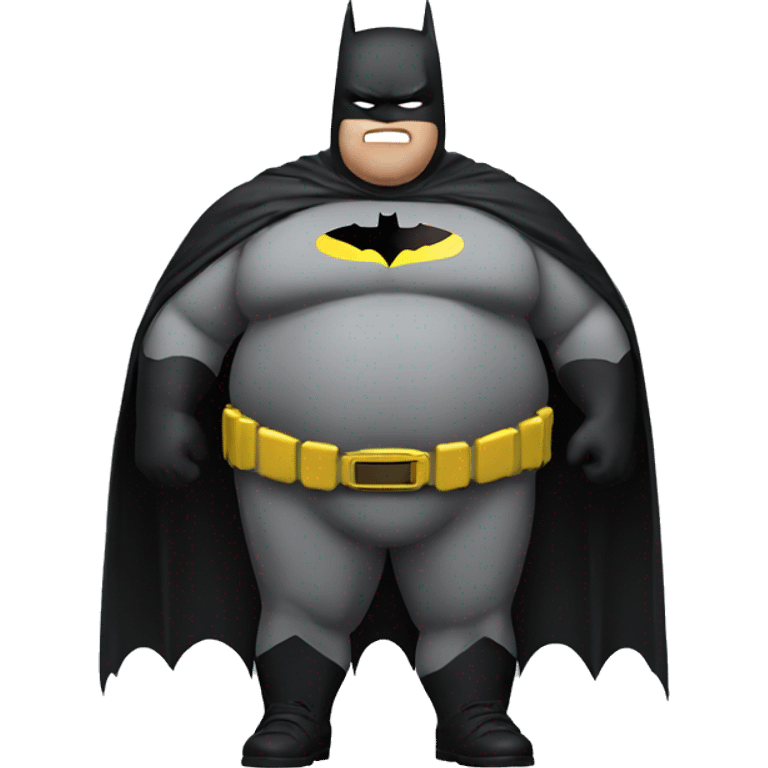 Fat Batman emoji