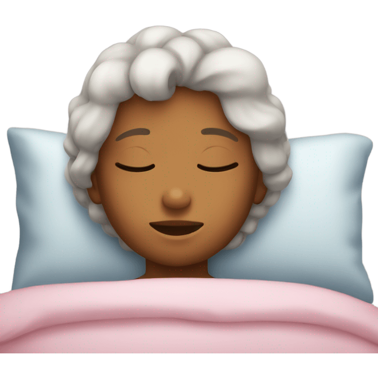 girl sleeping emoji