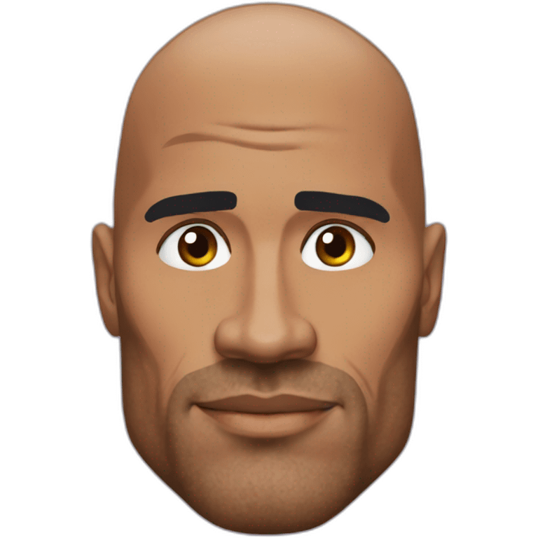 Dwayne Johnson eyebrows emoji