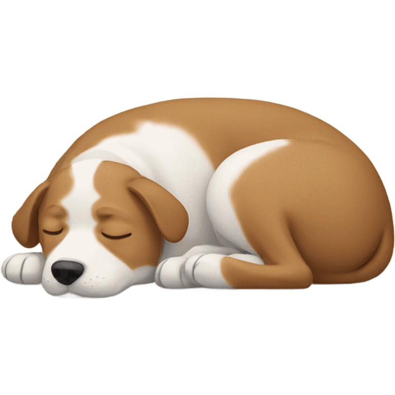 Sleeping dog  emoji