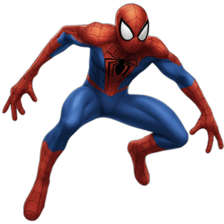 Spiderman play vidéo games emoji