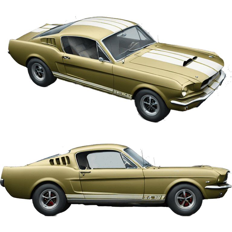 Ford mustang Shelby 1966 emoji