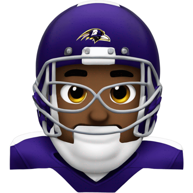 Baltimore Ravens Fan emoji