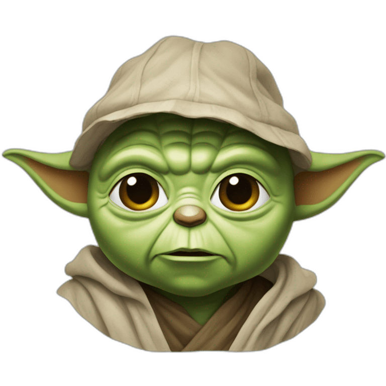 Yoda qui fait de la corde à sauter  emoji