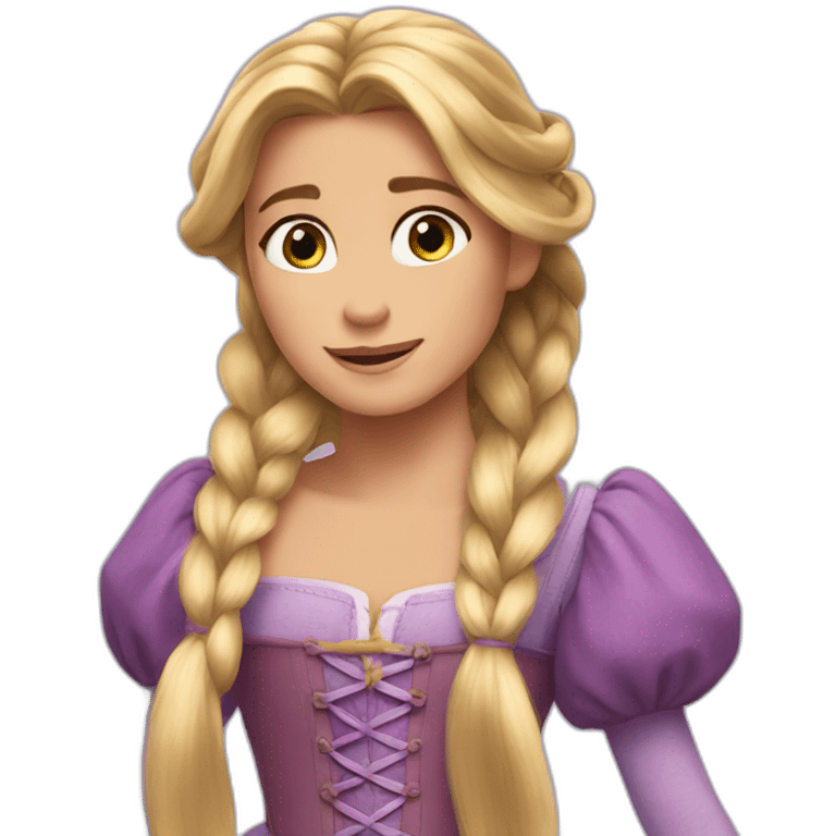 Rapunzel emoji