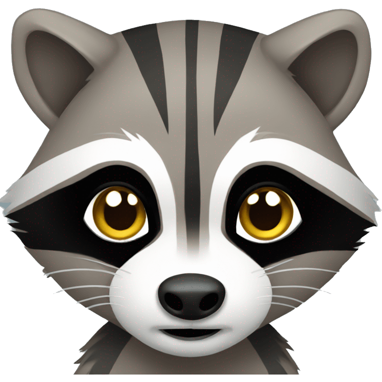 Raccoon emoji