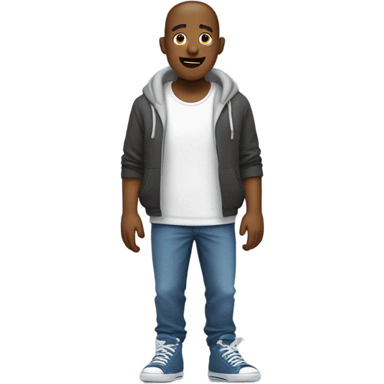 chill guy with sneakers emoji