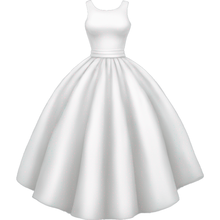 white dress emoji