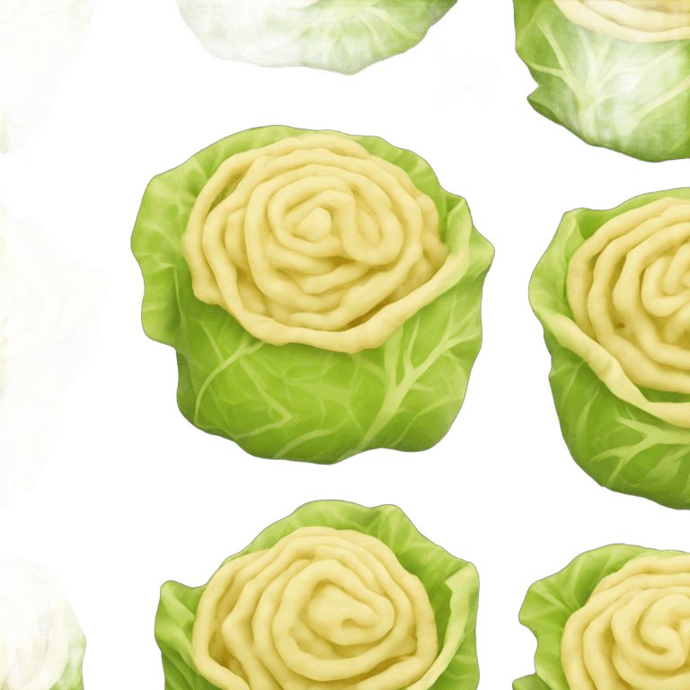 Yellow cabbage rolls emoji