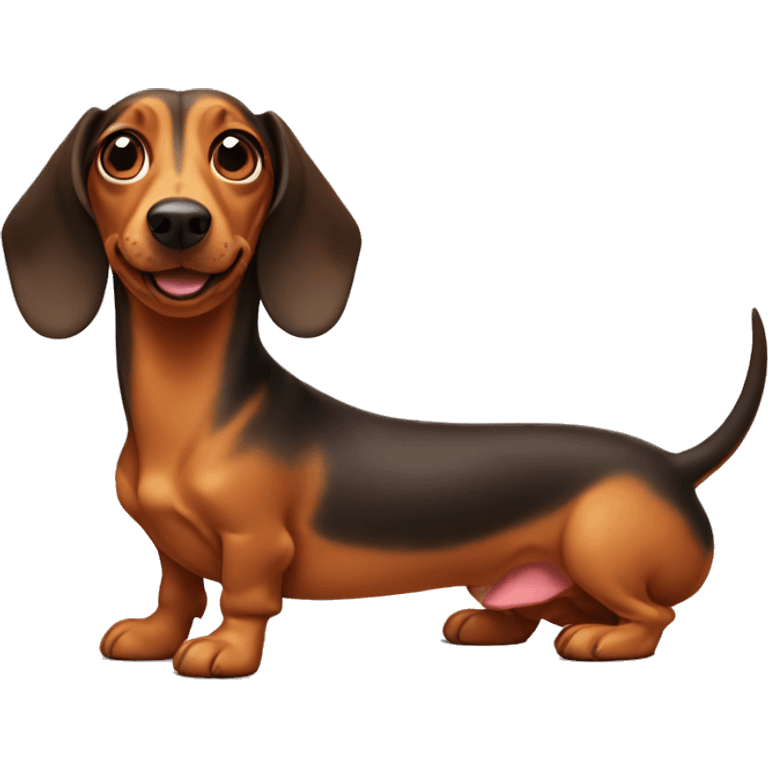 weiner dog emoji