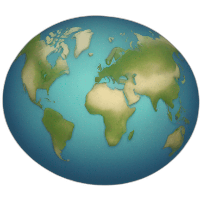 round world map emoji