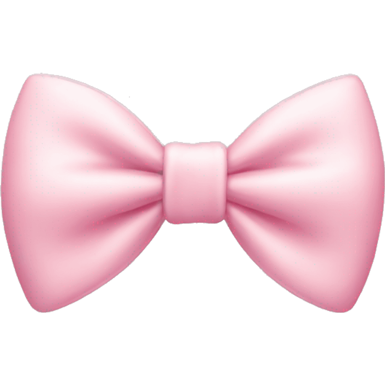 pastel pink bow emoji