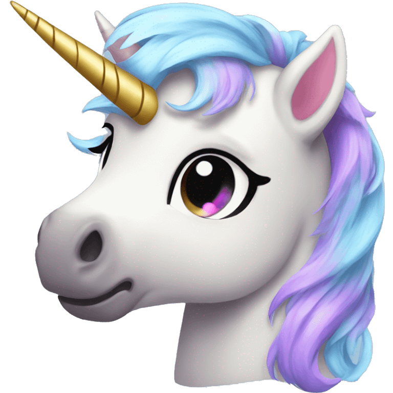 magical unicorn looking colt  emoji