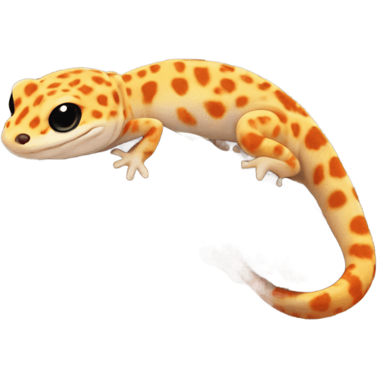 leopard gecko orange  emoji