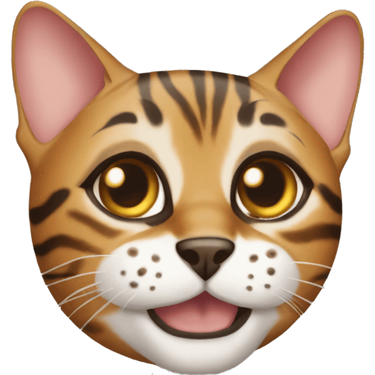 Bengal cat emoji