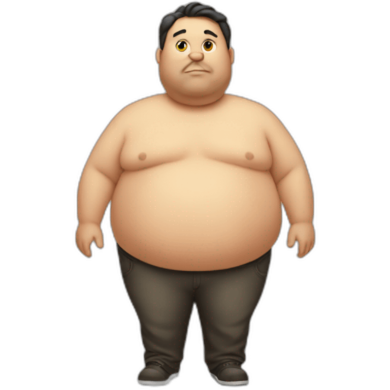 fat emoji