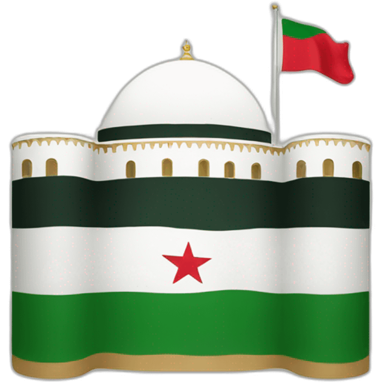 kabbah with algeria flag emoji