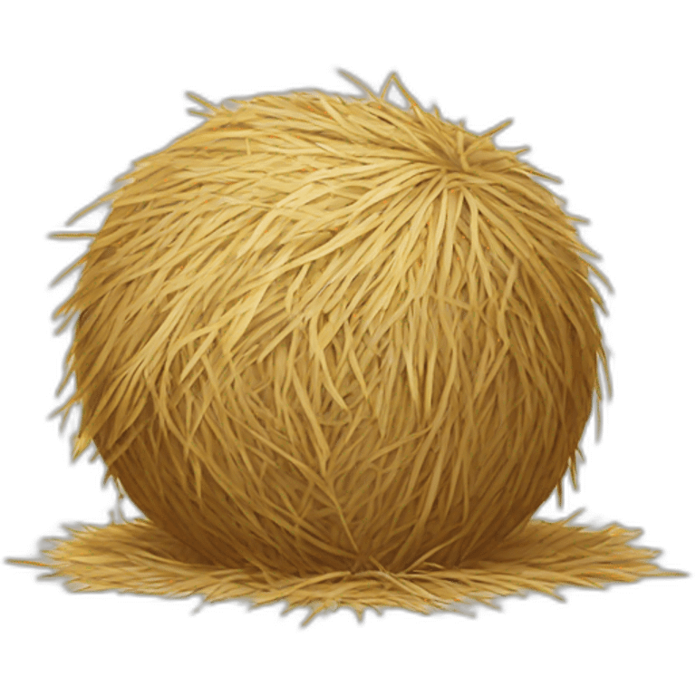 Hay ball emoji