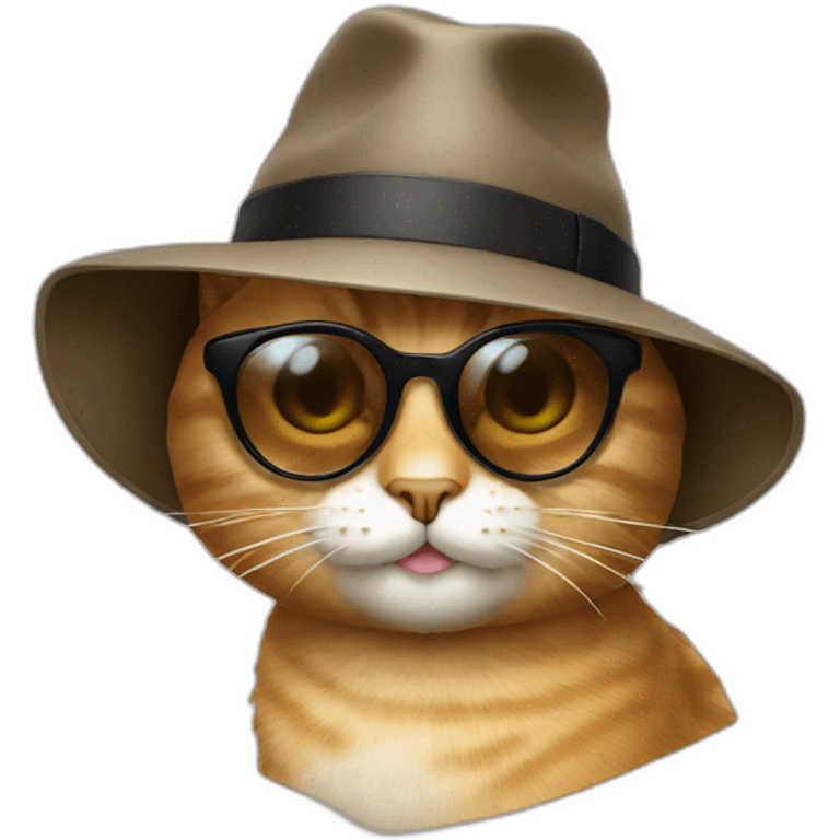 cat-with-sunglasses-and-hat emoji