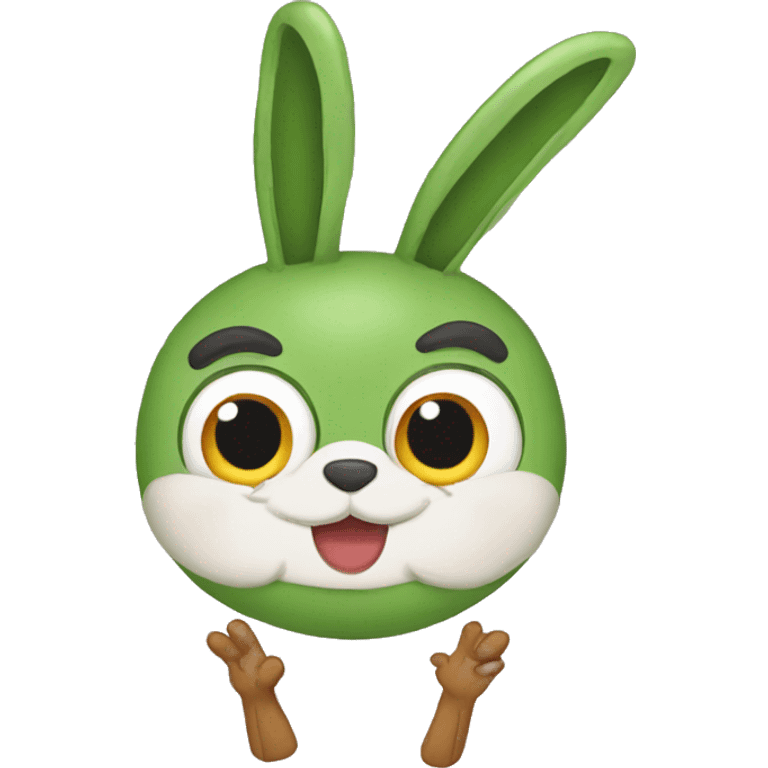 pepe with bunny ears emoji