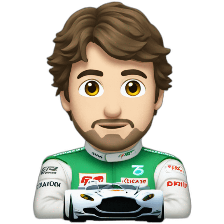 fernando alonso f1 green aston martin emoji