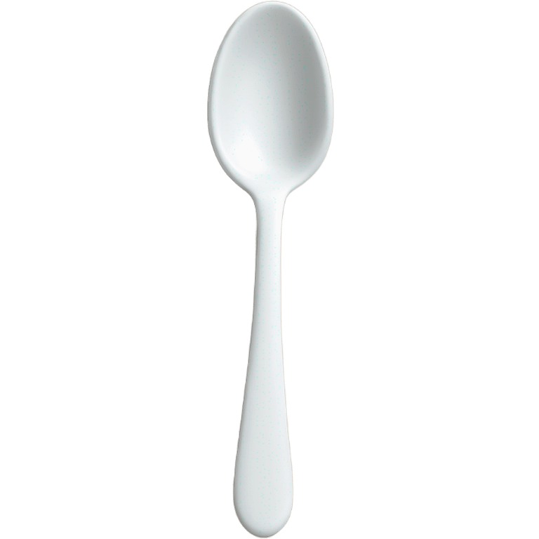 white plastic spoon emoji