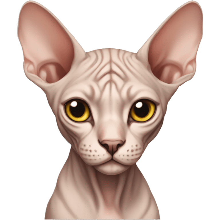 sphynx full body emoji