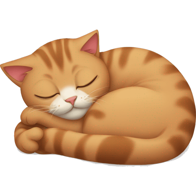 cats sleep hugs emoji