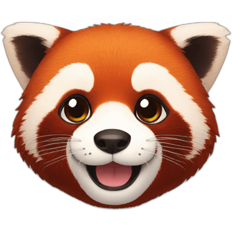 Red panda emoji