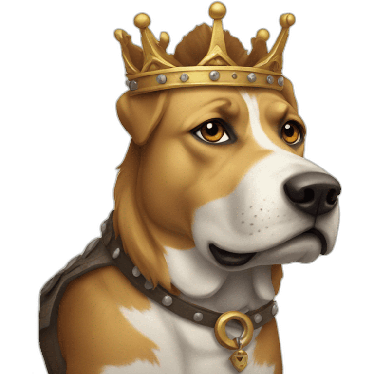 Bad King Dog emoji