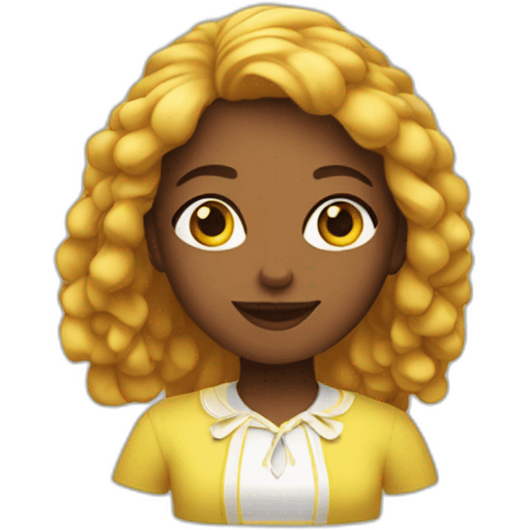 Fille martinique  emoji