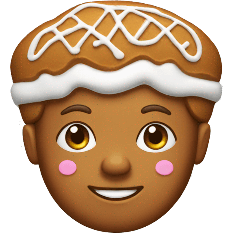 gingerbread with deco  emoji