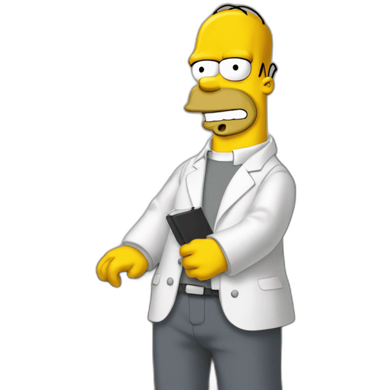 homer simpson président emoji