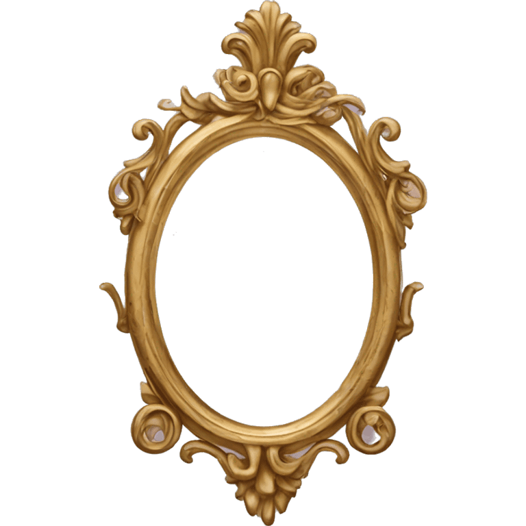 Victorian mirror chic emoji