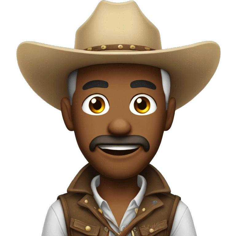 Mad cowboy ￼ emoji