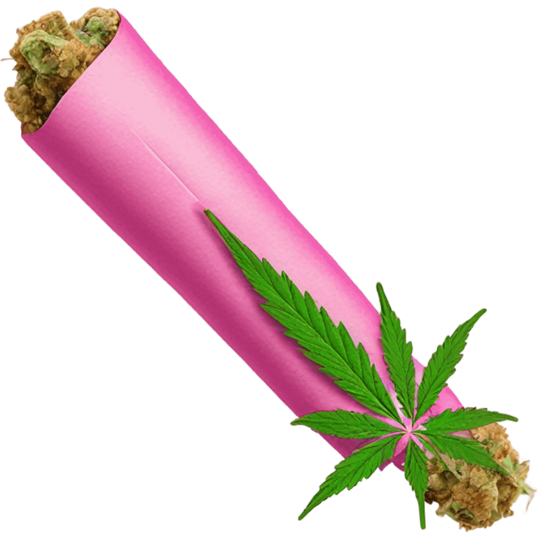 pink joint emoji