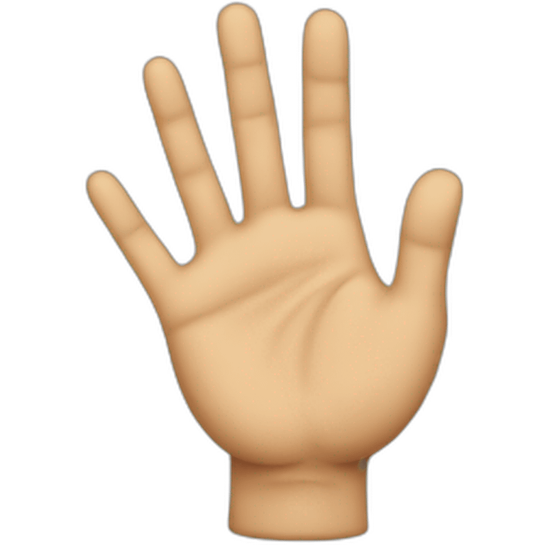 Turkish nah hand emoji