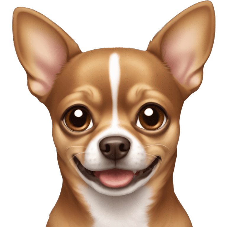 Brown chihuahua  emoji