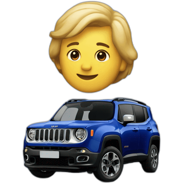 jeep renegade navy blue emoji