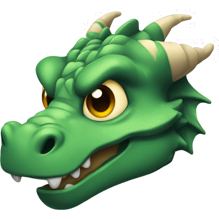 Cute dragon head emoji